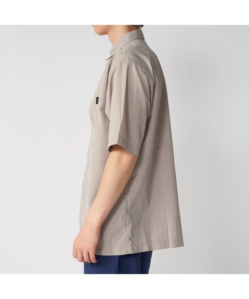 Ocean Pacific(オーシャンパシフィック)の「Ocean Pacific オーシャンパシフィック DotAir ドットエア 撥水 軽量 シャツ 半袖シャツ Tシャツ(Tシャツ/カットソー・メンズ・ブラック/ベージュ・LL/L/M)」の8枚目の写真