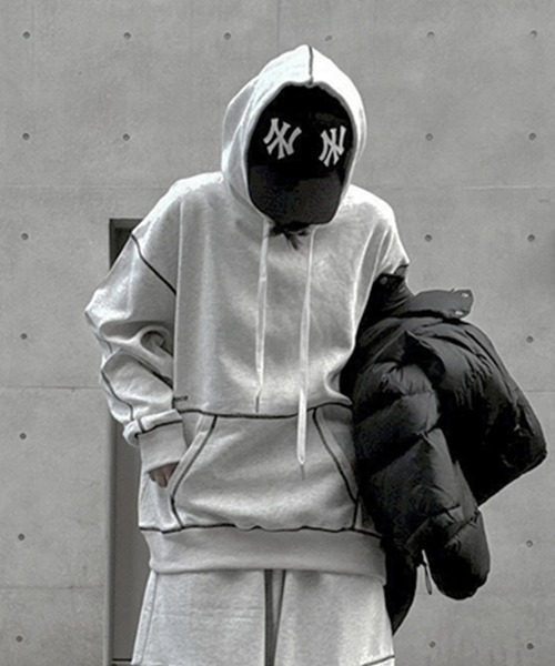 Out Stitch Sweat Hoodie / аутстич свитшот с капюшоном (unisex)