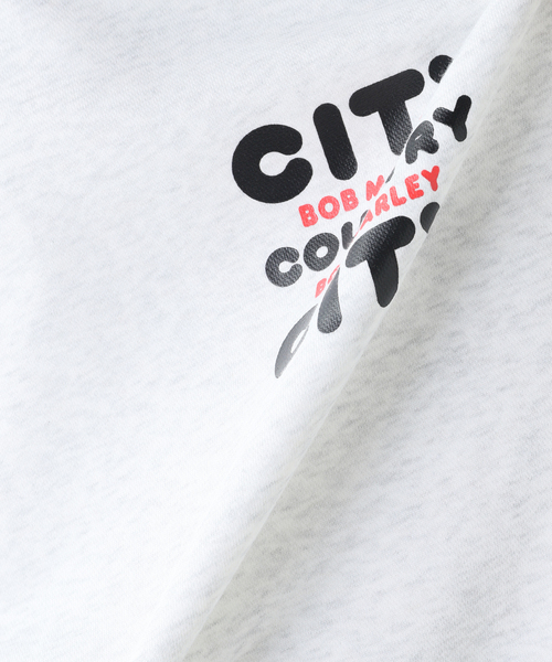 CITY COUNTRY CITY（シティーカントリーシティー）の「CCC x BOB MARLEY SWEATSHIRT LIVE!（スウェット・メンズ・ライトグレー・LARGE/MEDIUM）」の4枚目の写真