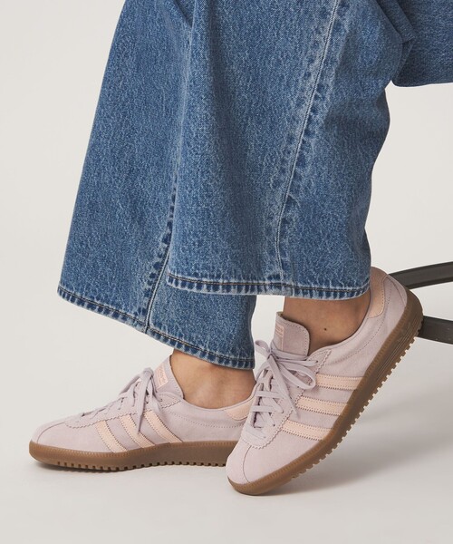 adidas Originals(アディダスオリジナルス)の「<adidas Originals>BERMUDA スニーカー(スニーカー・レディース・ライム/ライトピンク/ベージュ・23.5cm/25cm/23cm/22.5cm/24.5cm/24cm)」の3枚目の写真
