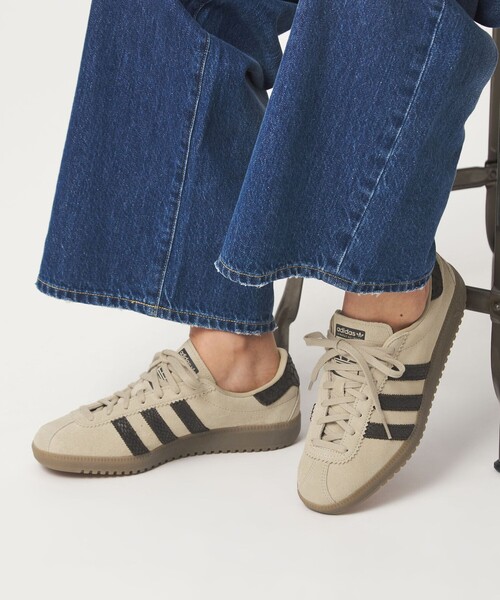 adidas Originals(アディダスオリジナルス)の「<adidas Originals>BERMUDA スニーカー(スニーカー・レディース・ライム/ライトピンク/ベージュ・23.5cm/25cm/23cm/22.5cm/24.5cm/24cm)」の4枚目の写真