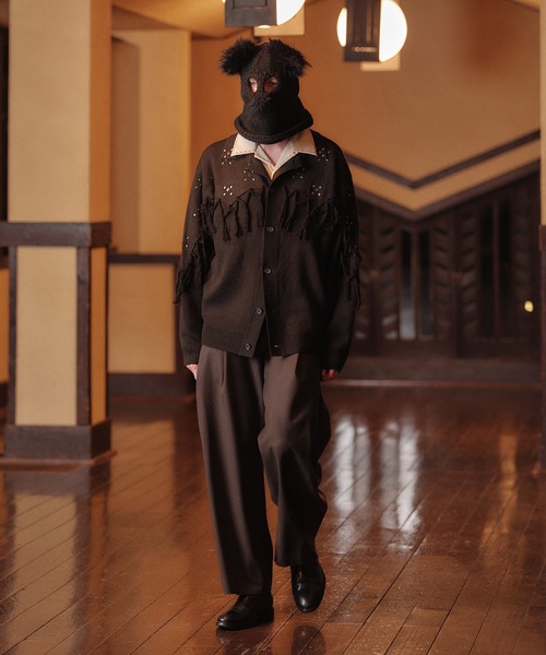 amok(アモク)の「LASER STITCH SHIRT(シャツ/ブラウス・メンズ・ブルー/ブラウン/ベージュ・L/M/S)」の9枚目の写真