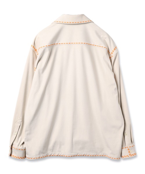 amok(アモク)の「LASER STITCH SHIRT(シャツ/ブラウス・メンズ・ブルー/ブラウン/ベージュ・L/M/S)」の10枚目の写真