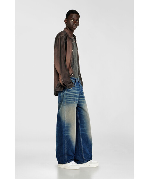 DIESEL(ディーゼル)の「メンズ デニムパンツ 1997 D-ENIM-M L.32(デニムパンツ・メンズ・ダークインディゴブルー・32inch/30inch/28inch/26inch/24inch)」の8枚目の写真
