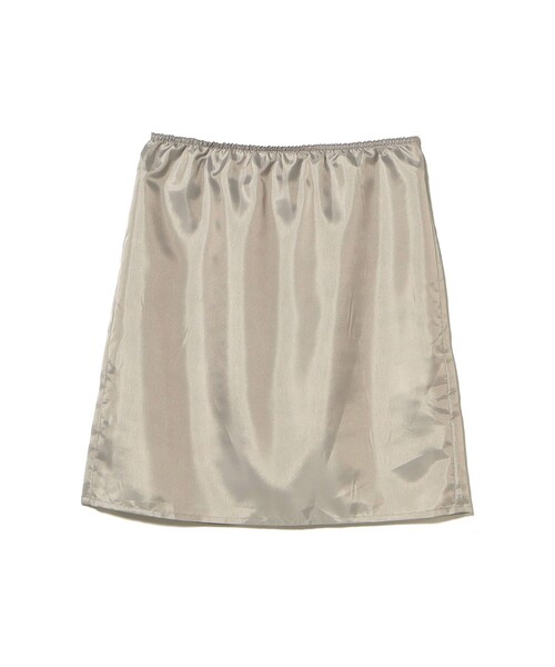 Demi-Luxe BEAMS(デミルクス ビームス)の「【7/24値下げ】コットンラミー バイアス スカート(スカート・レディース・チャコールグレー/ベージュ・36/38)」の5枚目の写真