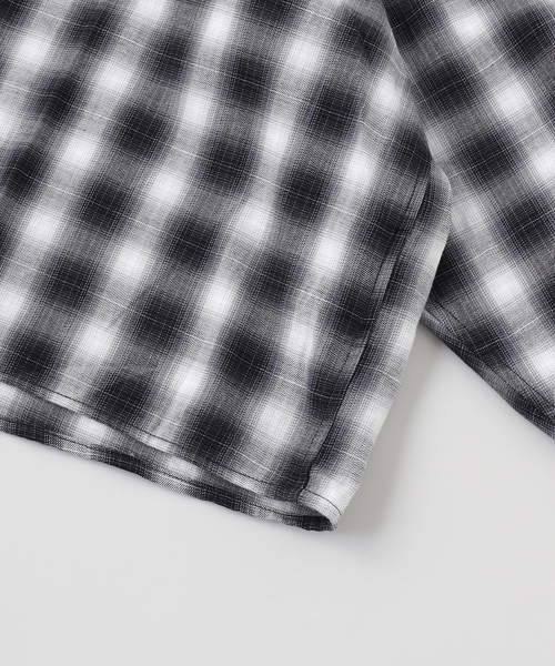 WISM(ウィズム)の「INTODUSK / イントゥダスク DISCIPLE PLAID SHIRT(シャツ/ブラウス・メンズ・ブラック/レッド・MEDIUM/SMALL)」の6枚目の写真