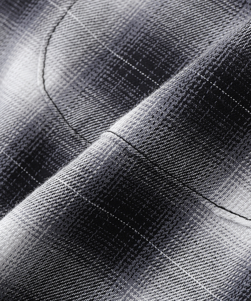 WISM(ウィズム)の「INTODUSK / イントゥダスク DISCIPLE PLAID SHIRT(シャツ/ブラウス・メンズ・ブラック/レッド・MEDIUM/SMALL)」の7枚目の写真