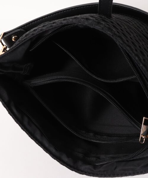 Bou Jeloud（ブージュルード）の「ドットメッシュショルダー（ショルダーバッグ・レディース・ブラック/オフホワイト・ONESIZE）」の13枚目の写真