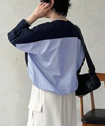 un dix cors | ポンチローマバック切り替えプルオーバー(Tシャツ/カットソー)