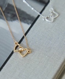 VIS | ダブルハートネックレス(ネックレス)