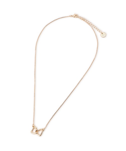 VIS（ビス）の「ダブルハートネックレス（ネックレス・レディース・シルバー/ゴールド・FREE）」の10枚目の写真
