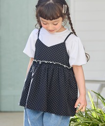 Piet | ドットビスチェ&パフスリーブトップス セット(Tシャツ/カットソー)