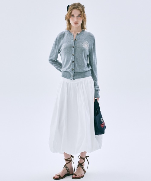 Mardi Mercredi（マルディメクルディ）の「CANVAS TOTE BAG LA TYPO FRANCAISE / キャンバス トート バッグ ラ タイポ フランセーズ（トートバッグ・レディース・クリーム/レッド/ネイビー・FREE）」の8枚目の写真
