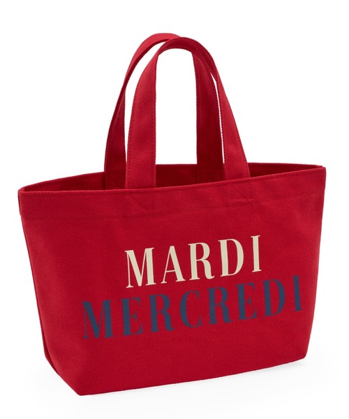 Mardi Mercredi（マルディメクルディ）の「CANVAS TOTE BAG LA TYPO FRANCAISE / キャンバス トート バッグ ラ タイポ フランセーズ（トートバッグ・レディース・クリーム/レッド/ネイビー・FREE）」の19枚目の写真