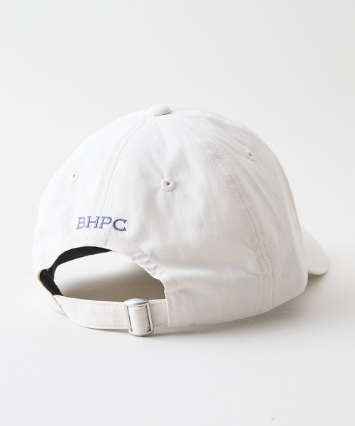 BEVERLY HILLS POLO CLUB（ビバリーヒルズポロクラブ）の「【BEVERLY HILLS POLO CLUB/ビバリーヒルズポロクラブ】【前後ロゴ刺繍で魅せる】ウォッシュツイルキャップ 綿ナイロン 製品洗い加工 定番（キャップ・メンズ・カーキ/ブラック/ベージュ/オフホワイト・FREE）」の8枚目の写真