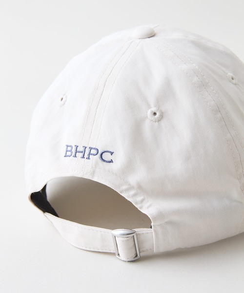 BEVERLY HILLS POLO CLUB（ビバリーヒルズポロクラブ）の「【BEVERLY HILLS POLO CLUB/ビバリーヒルズポロクラブ】【前後ロゴ刺繍で魅せる】ウォッシュツイルキャップ 綿ナイロン 製品洗い加工 定番（キャップ・メンズ・カーキ/ブラック/ベージュ/オフホワイト・FREE）」の9枚目の写真