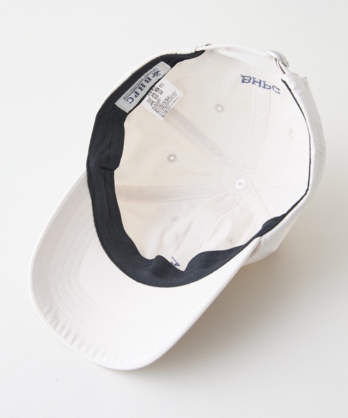 BEVERLY HILLS POLO CLUB（ビバリーヒルズポロクラブ）の「【BEVERLY HILLS POLO CLUB/ビバリーヒルズポロクラブ】【前後ロゴ刺繍で魅せる】ウォッシュツイルキャップ 綿ナイロン 製品洗い加工 定番（キャップ・メンズ・カーキ/ブラック/ベージュ/オフホワイト・FREE）」の10枚目の写真