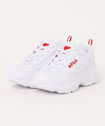 FILA | FILA フィラ 19-23 DISTRACER HEART KD ディストレーサーハートキッズ FK0102861100 ABC-MART限定 *White/Red(スニーカー)