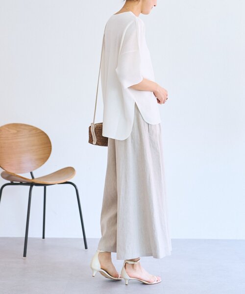 ビアズリー　新品タグ付き　半袖サラッとプルオーバー　シルバー BEARDSLEY｜半袖サラッとプルオーバー | Rakuten Fashion(楽天