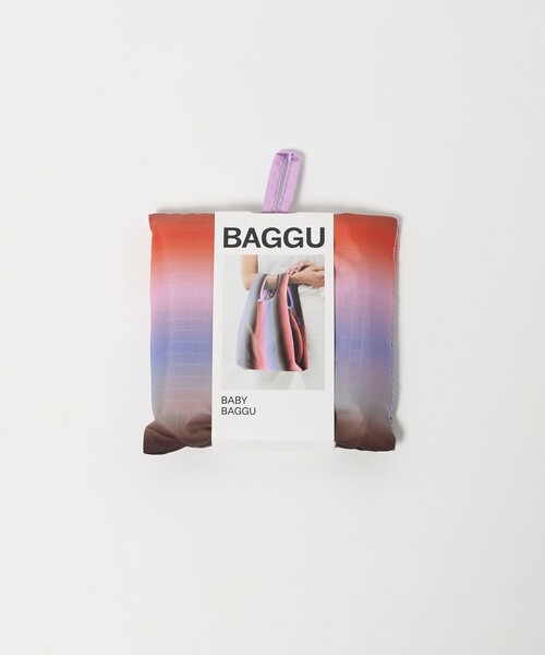 BAGGU(バグー)の「<BAGGU>ポケッタブルバッグ BABY(エコバッグ/サブバッグ・レディース・オレンジ・FREE)」の13枚目の写真