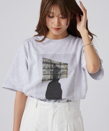 POET MEETS DUBWISE（ポエットミーツダブワイズ）の「POET MEETS DUBWISE/ポエットミーツダブワイズ KJLW COLLAGE 02 T-shirt フォトTシャツ プリントTシャツ 2026年春夏（Tシャツ/カットソー）」