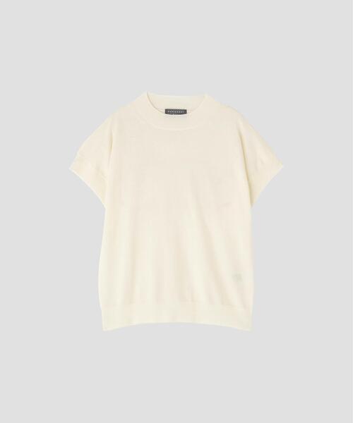MARGARET HOWELL(マーガレットハウエル)の「HIGHTWIST COTTON(ニット/セーター・レディース・ブラウン/ホワイト/ブラック・2)」の8枚目の写真