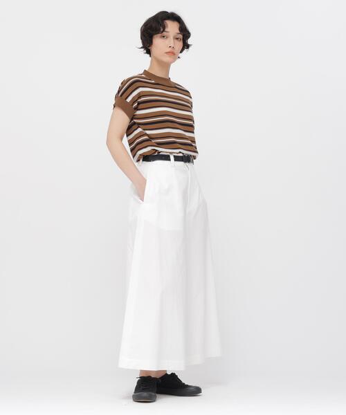 MARGARET HOWELL(マーガレットハウエル)の「HIGHTWIST COTTON(ニット/セーター・レディース・ブラウン/ホワイト/ブラック・2)」の10枚目の写真
