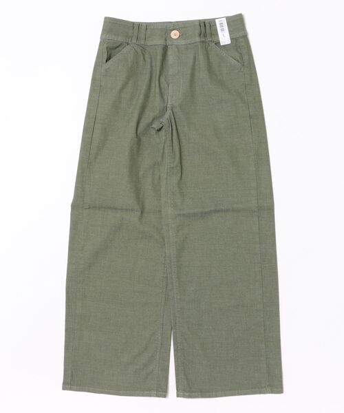 SOMETHING(サムシング)の「SOMETHING SUMMER セミワイドデニムパンツ【夏用/COOL/涼/抗菌/防臭/制菌】(その他パンツ・レディース・グリーン/ダークインディゴブルー/ライトインディゴブルー/カーキ・X-SMALL/SMALL/MEDIUM/LARGE)」の6枚目の写真