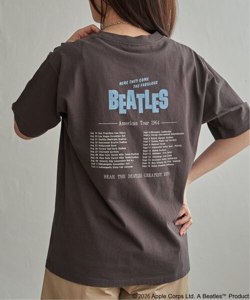 The Beatles(ザビートルズ)の「THE BEATLES ザ ビートルズ ツアープリントTシャツ(Tシャツ/カットソー・メンズ・ライトブルー/チャコール/ホワイト・S/M/L/LL)」の16枚目の写真