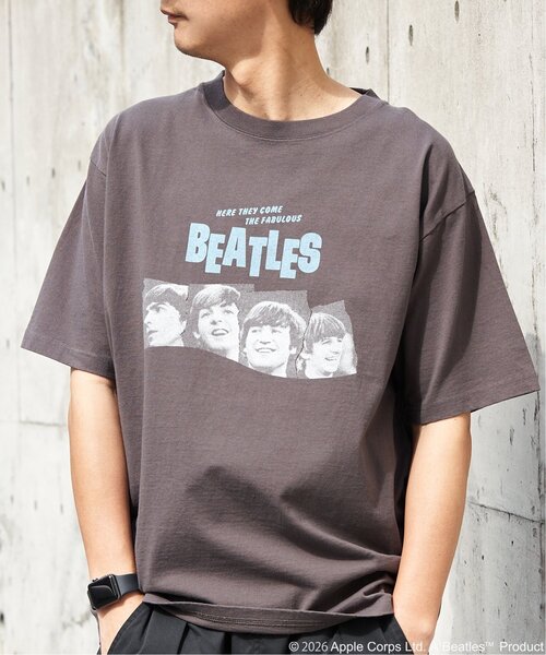 The Beatles(ザビートルズ)の「THE BEATLES ザ ビートルズ ツアープリントTシャツ(Tシャツ/カットソー・メンズ・ライトブルー/チャコール/ホワイト・S/M/L/LL)」の20枚目の写真