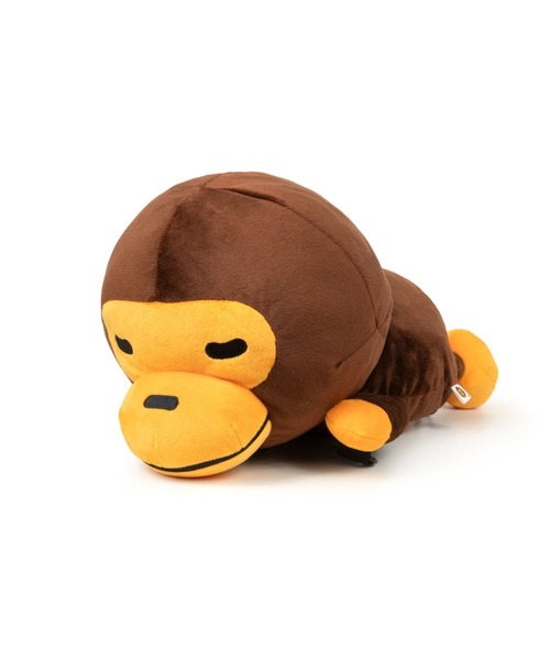 A BATHING APE(アベイシングエイプ)の「BABY MILO MEDIUM PLUSH DOLL BACKPACK #5(バックパック/リュック・メンズ・ブラウン・FREE)」の1枚目の写真
