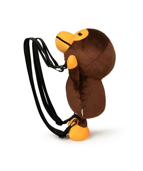 A BATHING APE(アベイシングエイプ)の「BABY MILO MEDIUM PLUSH DOLL BACKPACK #5(バックパック/リュック・メンズ・ブラウン・FREE)」の2枚目の写真