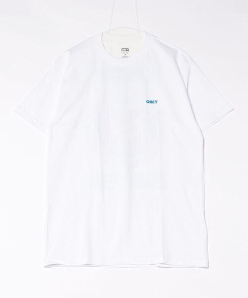 OBEY（オベイ）の「OBEY FUTURE UNWRITTEN 165264297（Tシャツ/カットソー・メンズ・ホワイト/ブラック・S/M/L）」の2枚目の写真