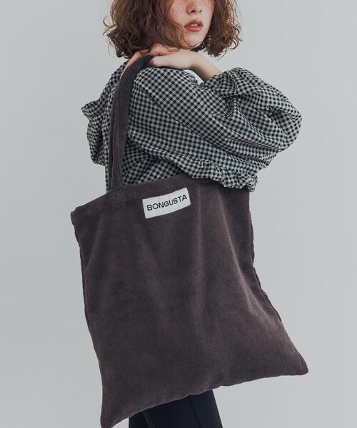 BONGUSTA(ボングスタ)の「BONGUSTA NARAM TOTEBAG(トートバッグ・レディース・アイボリー/キャメル/ダークブラウン/イエロー/ブルー系その他・-)」の1枚目の写真