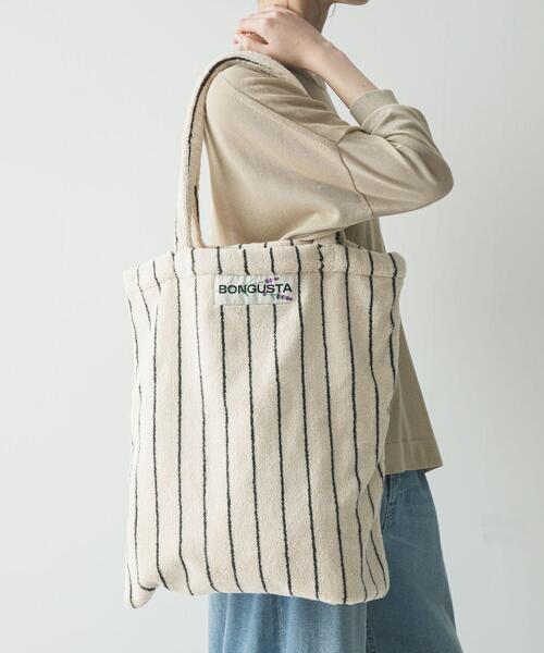 BONGUSTA(ボングスタ)の「BONGUSTA NARAM TOTEBAG(トートバッグ・レディース・アイボリー/キャメル/ダークブラウン/イエロー/ブルー系その他・-)」の7枚目の写真
