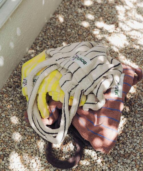 BONGUSTA(ボングスタ)の「BONGUSTA NARAM TOTEBAG(トートバッグ・レディース・アイボリー/キャメル/ダークブラウン/イエロー/ブルー系その他・-)」の11枚目の写真