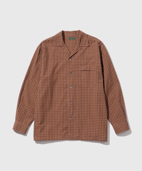 CHECK OPEN COLLAR SHIRT（シャツ/ブラウス）｜WILD LIFE TAILOR Adam