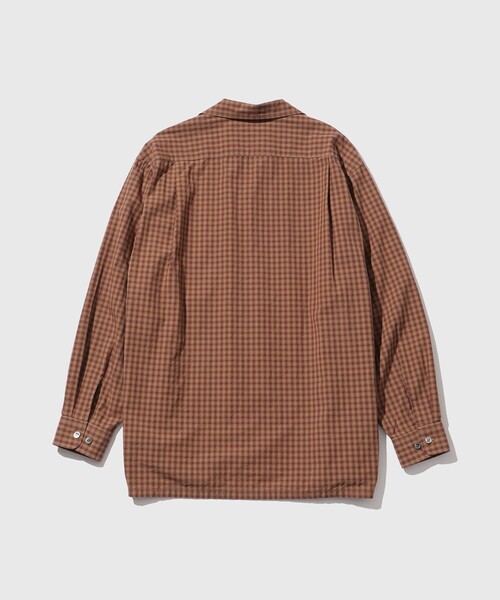CHECK OPEN COLLAR SHIRT（シャツ/ブラウス）｜WILD LIFE TAILOR Adam