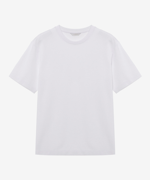MINDBRIDGE(マインドブリッジ)の「ワッフル生地Tシャツ - 3色(Tシャツ/カットソー・メンズ・ブラック/ライトベージュ/ホワイト・95/100/105/110)」の4枚目の写真