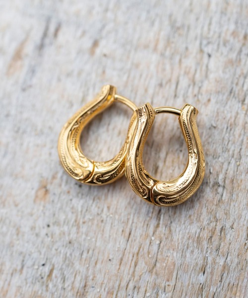 Horseshoe pierce/【ハワイアンジュエリー】【サージカルステンレス】【金属アレルギー対応】【IRIEBEACH / アイリービーチ】つけっぱなしOK