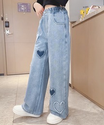 CERCA（チェルカ）の「lulunoix/ハートデニムワンドパンツ N15478（デニムパンツ）」