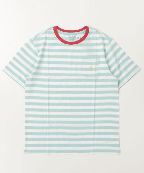 POLO RALPH LAUREN CHILDRENSWEAR(ポロ ラルフ ローレン チルドレンズウェア)の「ストライプド コットン ジャージー ポケット Tシャツ(Tシャツ/カットソー・キッズ・マルチ・L/M/S/XL)」の3枚目の写真