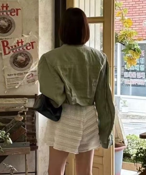 yuue' ( wear )（ユーイ）の「レースフリルショートパンツ（その他パンツ・レディース・ホワイト/ブラック・FREE）」の13枚目の写真