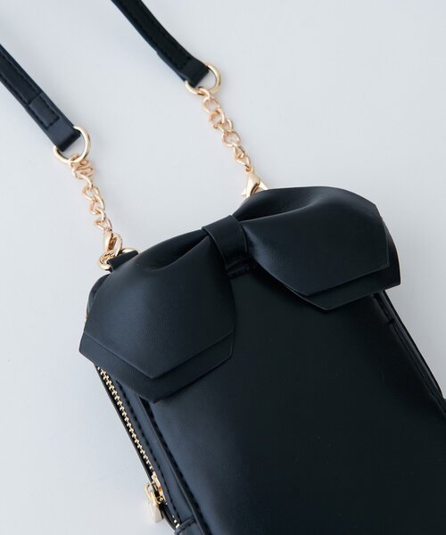natural couture(ナチュラルクチュール)の「組み合わせスリムマルチショルダー(ショルダーバッグ・レディース・ブラウン/レッド/アイボリー/シルバー/ラベンダー/ブラック/サックスブルー・FREE)」の16枚目の写真