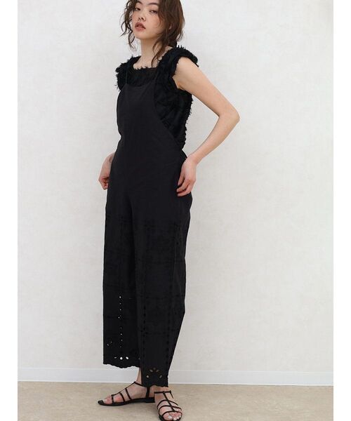 FIKA.(フィーカ)の「Back ribbon fringe blouse(シャツ/ブラウス・レディース・ブラック/オフホワイト・MEDIUM)」の18枚目の写真