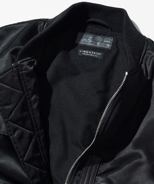 ACANTHUS(アカンサス)の「mj11564-LIMONTAOversize MA-1 ブルゾン(JK2604)(MA-1・メンズ・ブラック/オリーブ・XL/L/M/S)」の19枚目の写真