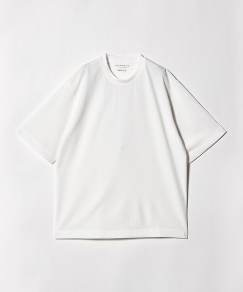 A DAY IN THE LIFE UNITED ARROWS(アデイインザライフユナイテッドアローズ)の「ドライ ドビージャガード リラックス カットソー-吸水速乾-<A DAY IN THE LIFE>(Tシャツ/カットソー・メンズ・ブラック/ホワイト/ダークグレー・M/XL/L)」の12枚目の写真