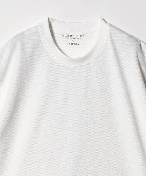A DAY IN THE LIFE UNITED ARROWS(アデイインザライフユナイテッドアローズ)の「ドライ ドビージャガード リラックス カットソー-吸水速乾-<A DAY IN THE LIFE>(Tシャツ/カットソー・メンズ・ブラック/ホワイト/ダークグレー・M/XL/L)」の11枚目の写真