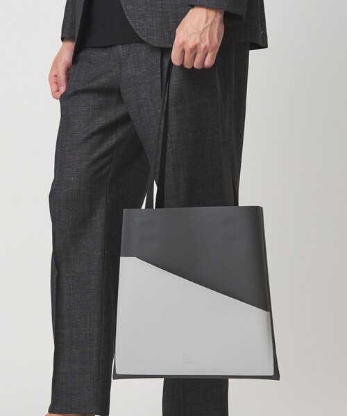 THE ART OF CARRYING(ジアートオブキャリング)の「【別注】<THE ART OF CARRYING>GLR PAPER A TOTE トートバッグ(トートバッグ・メンズ・ダークグレー/ブラック・FREE)」の1枚目の写真