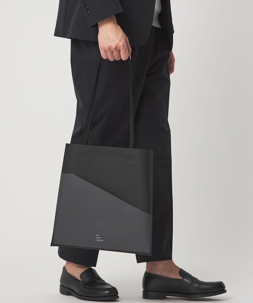 THE ART OF CARRYING(ジアートオブキャリング)の「【別注】<THE ART OF CARRYING>GLR PAPER A TOTE トートバッグ(トートバッグ・メンズ・ダークグレー/ブラック・FREE)」の2枚目の写真